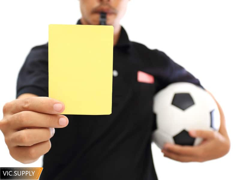 Lỗi có thể bị thẻ vàng trong thi đấu