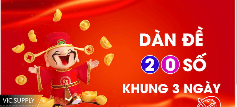 nuôi dàn đề 20 số khung 3 ngày